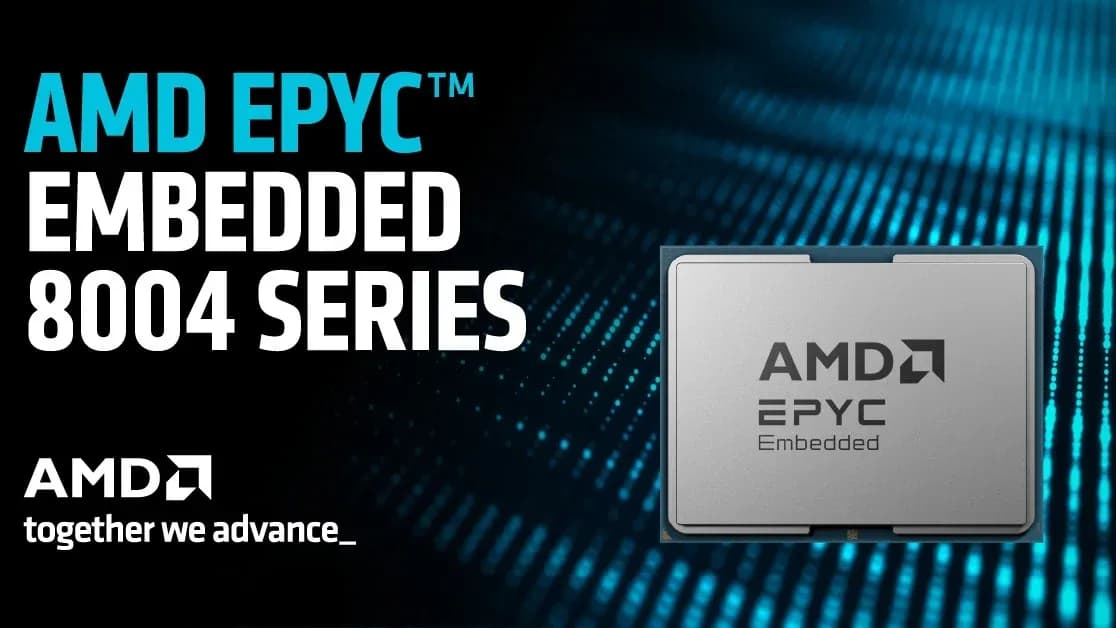 AMD wprowadza procesory EPYC Embedded 8004 z architekturą Zen 4c – wyższa wydajność i oszczędność energii!